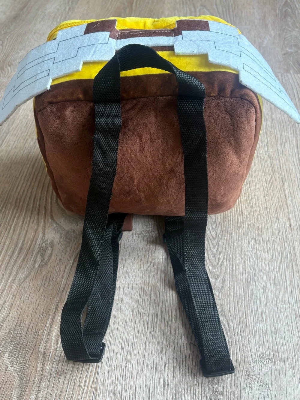 Minecraft Bee Plush Mini Backpack Kids Boys Girls Officially Licensed Mojang